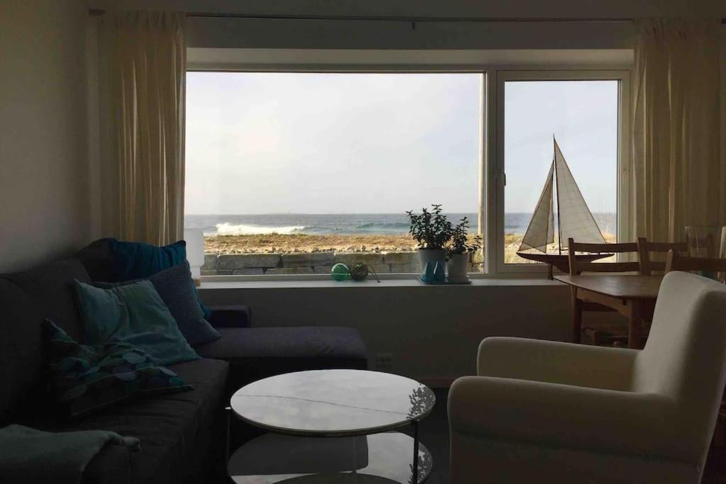Beach Front Appartments In Design Eco-Villa Ulsteinvik Exterior foto